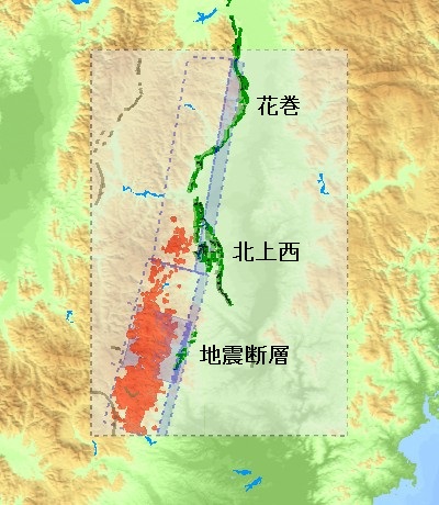 図７ 余震活動